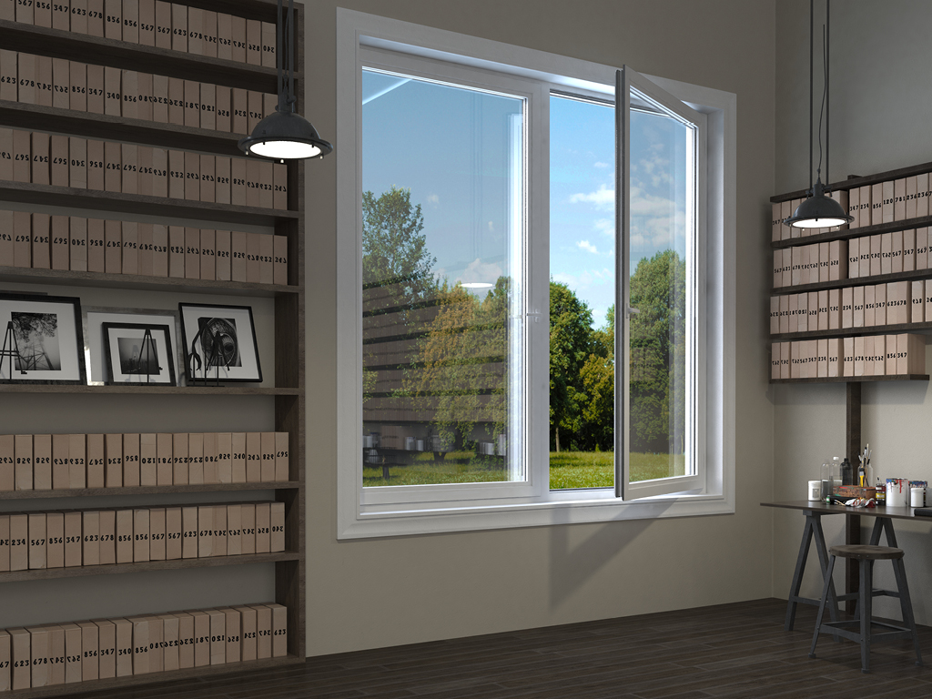 Оконный блок.